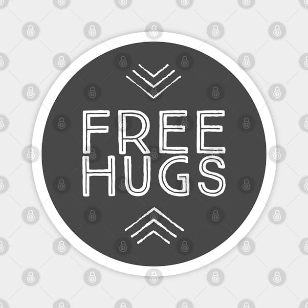 Free hugs Magnet by Bakr